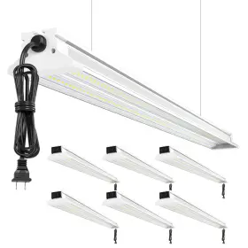 4FT-60W-2PACK ELEKICO Led Lights Pack Linkable Garage