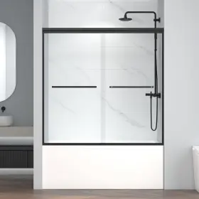B020-SA6122-6058MB ENSO SENKA Bypass Sliding Bathtub Shower