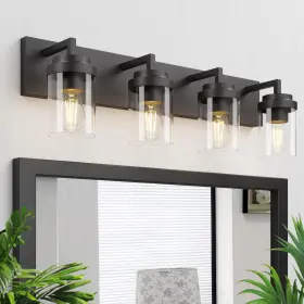 L08-4-BK ESPIRD Vanity Light Glass Bathroom Fixture Shade