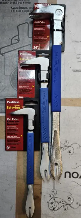 PC360G ESTWING Pro Claw Nail Puller Pry Bar Set