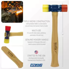 695639473051 ESTWING Rubber Mallet Hammer #2