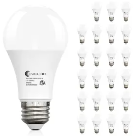 A19-13W5000K-24-XIN EVELOR Led Light Bulbs Pack