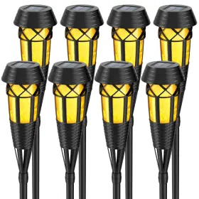 791126943424 EVELYNSUN Solar Garden Lights Flickering Flames