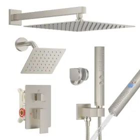 YH012N FAROLAN Shower Faucet Set Wall Mount Dual Head