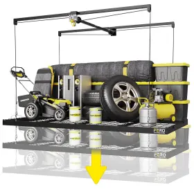 BRC-BA500 FERO Overhead Garage Storage Rack Ceiling Mount