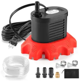 FD-750GPH-RD FIDISP Pump Cover Drain Hose Power Cord Pool