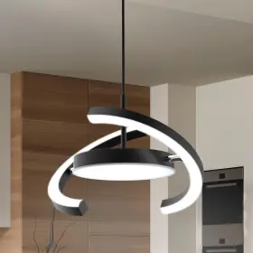JMY9020 FIMEI Led Saturn Pendant Lights Dimmable Chandelier