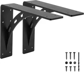 L8-YW34-2K9A FIRMETAL Shelf Brackets Set