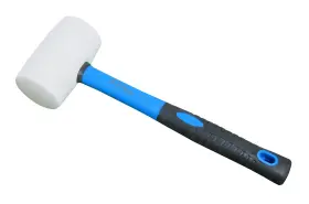 105016 FITOOL Solid Rubber Mallet Fiberglass Handle Grip