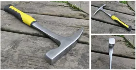 602638489471 FITOOL Forged Prospecting Mining Hammer Pointed #3