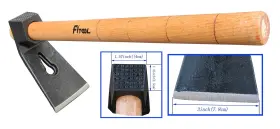 602638489877 FITOOL Forged Woodworking Hammer Woodcarving Axe #2
