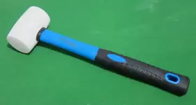 689739305558 FITOOL Solid Rubber Mallet Fiberglass Handle Tot #2