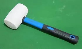 799670036845 FITOOL Solid Rubber Mallet Fiberglass Handle #2