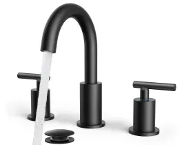 FB-0300 FORIOUS Bathroom Faucet Hole Swivel Widespread