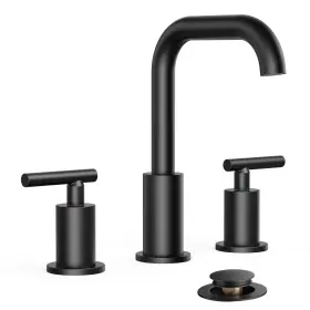 FB-0301B FORIOUS Bathroom Faucet Hole Widespread Sink Drain