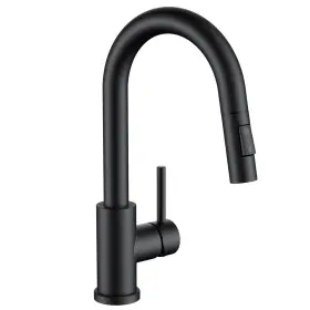 FF0083 FORIOUS Single Handle Kitchen Faucet Down Sprayer Sink
