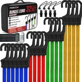 FRTM-BC-30PK FORTEM Bungee Cord Hooks Pack FRTM-BC-30PK FORTEM Bungee Cord Hooks Pack