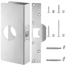 U-9551 FTYOKMI Steel Lock Door Reinforcement Plate