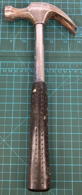 7218-16 FULLER Claw Hammer Steel Shaft Rubber Grip Tool