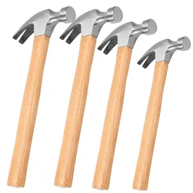 704090873055 FUNSUEI Claw Hammer Set Straight Carbon Steel