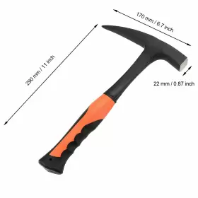712655944782 FUNSUEI Pack Geological Hammer Pointed Tip Pi #2