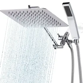 G-0119LC G-PROMISE Shower Head Dual Rain Handheld Diverter