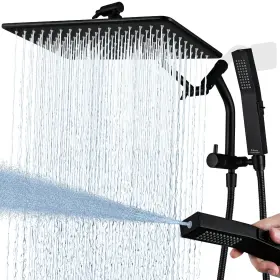 G-0124 G-PROMISE Rain Shower Head Power Wash Handheld