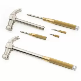 GAM601-C-N-P GAM PRECISION Claw Hammer Phillips Flathead Set