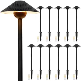 APC-9308 GARDENCOIN Voltage Pathway Lights Pack Shade Tall