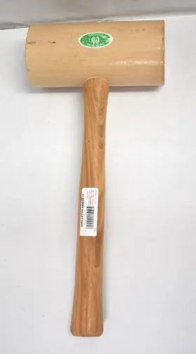 12005 GARLAND Head Wooden Mallet Handle Hammer Tool
