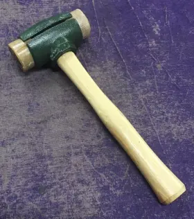 743153113646 GARLAND Rawhide Wooden Handle Mallet