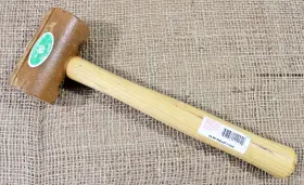 RH-11004 GARLAND Rolled Rawhide Head Mallet Hammer Tool Ex