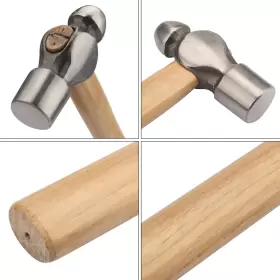 313022429415 GENHAKON Ball Peen Hammer Set Pein Forged #3