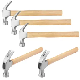 726451515091 GENHAKON Claw Hammer Wood Handle Husband Dad