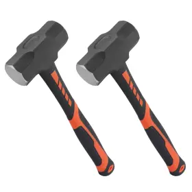 787502221422 GENHAKON Sledgehammer Fiberglass Handle Drilling