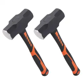 787502221439 GENHAKON Sledgehammer Fiberglass Handle Drilling