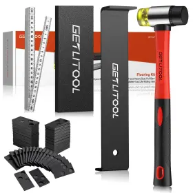 GET027FR GETLITOOL Laminate Wood Flooring Tools Double Kit