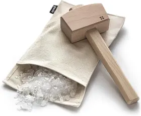 711181742787 GLACIO Mallet Lewis Bag Set Wooden Hammer Canvas