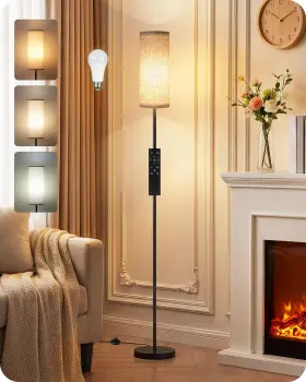 E06LD05 GOEBLESON Floor Lamp Dimmable Led Remote Control