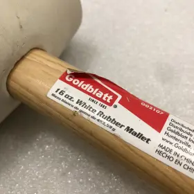 G02107 GOLDBLATT Rubber Mallet Hammer Double Faced #3