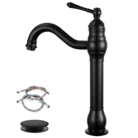 B08LQ671DL GOTONOVO Vessel Sink Faucet Single Handle Tall