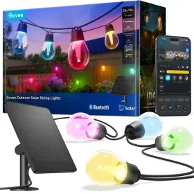 H3001011 GOVEE Solar Lights Led Dimmable Rgbicw Waterproof