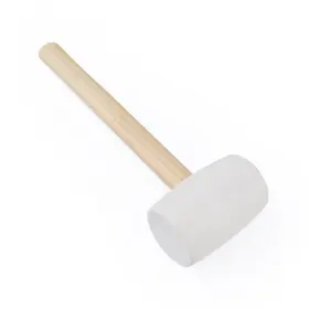 8541793952 GUNPLA Rubber Mallet Anti Slip Wooden Handle