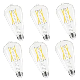 ST5860W-40KDL-6P-DIM GVVOOHOME Edison Bulbs Led Pack Dimmable