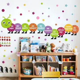 AI-Q023 HAIDDLE Wall Decals Inspirational Colorful Nursery
