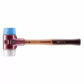 3017.060 HALDER Mallet Marring Hickory Handle Head Rubber
