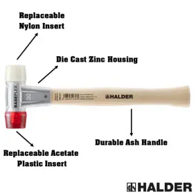 3968.030 HALDER Baseplex Mallet Inserts #2
