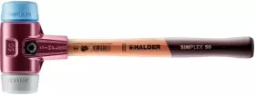 691199857362 HALDER Simplex Mallet Rubber Inserts