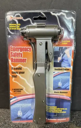 056986219196 HAMMER Superex Emergency Safety Belt Cuttet