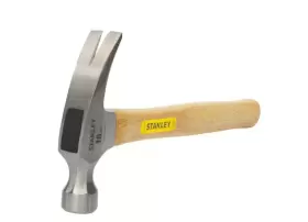 445046118143 HAMMER Claw Wood Handle Grip Flat